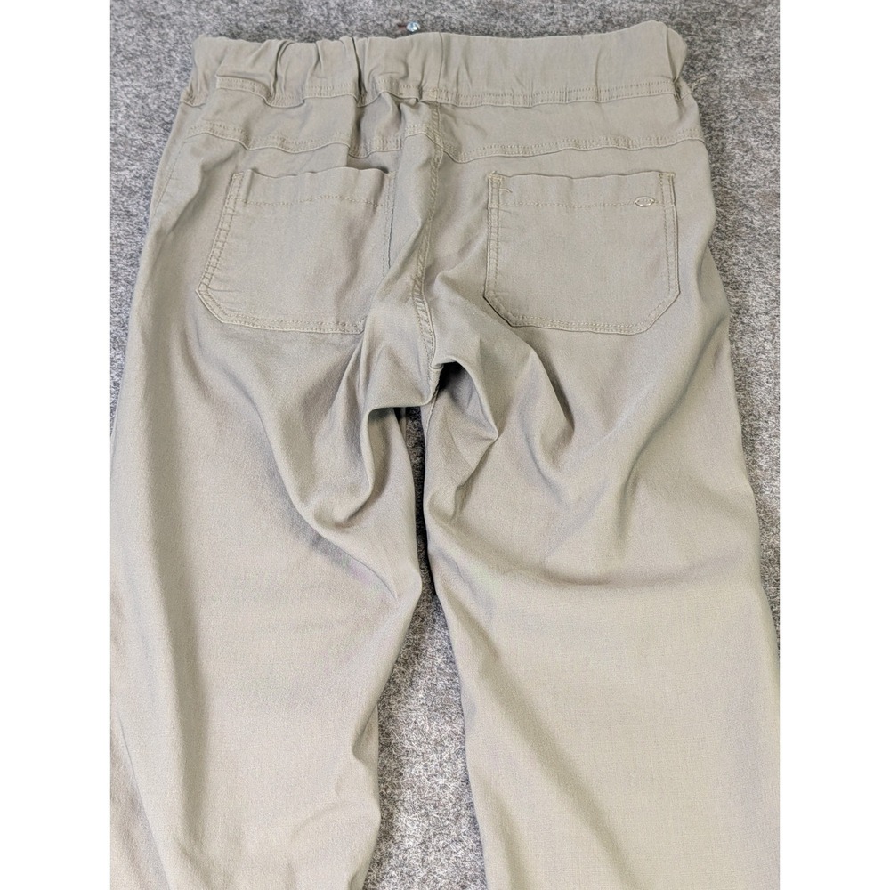 Bevy Flog Jogger Pants Elastic Waist Pockets Ankle Womens Sz30 Greenish Gray EUC - Picture 8 of 14
